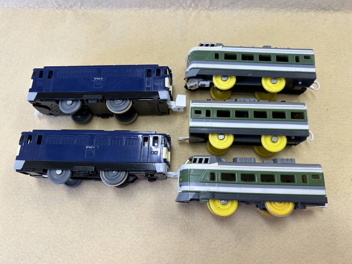 清掃済 中古 プラレール サウンド EF64電機機関車 189系あさま 碓井峠