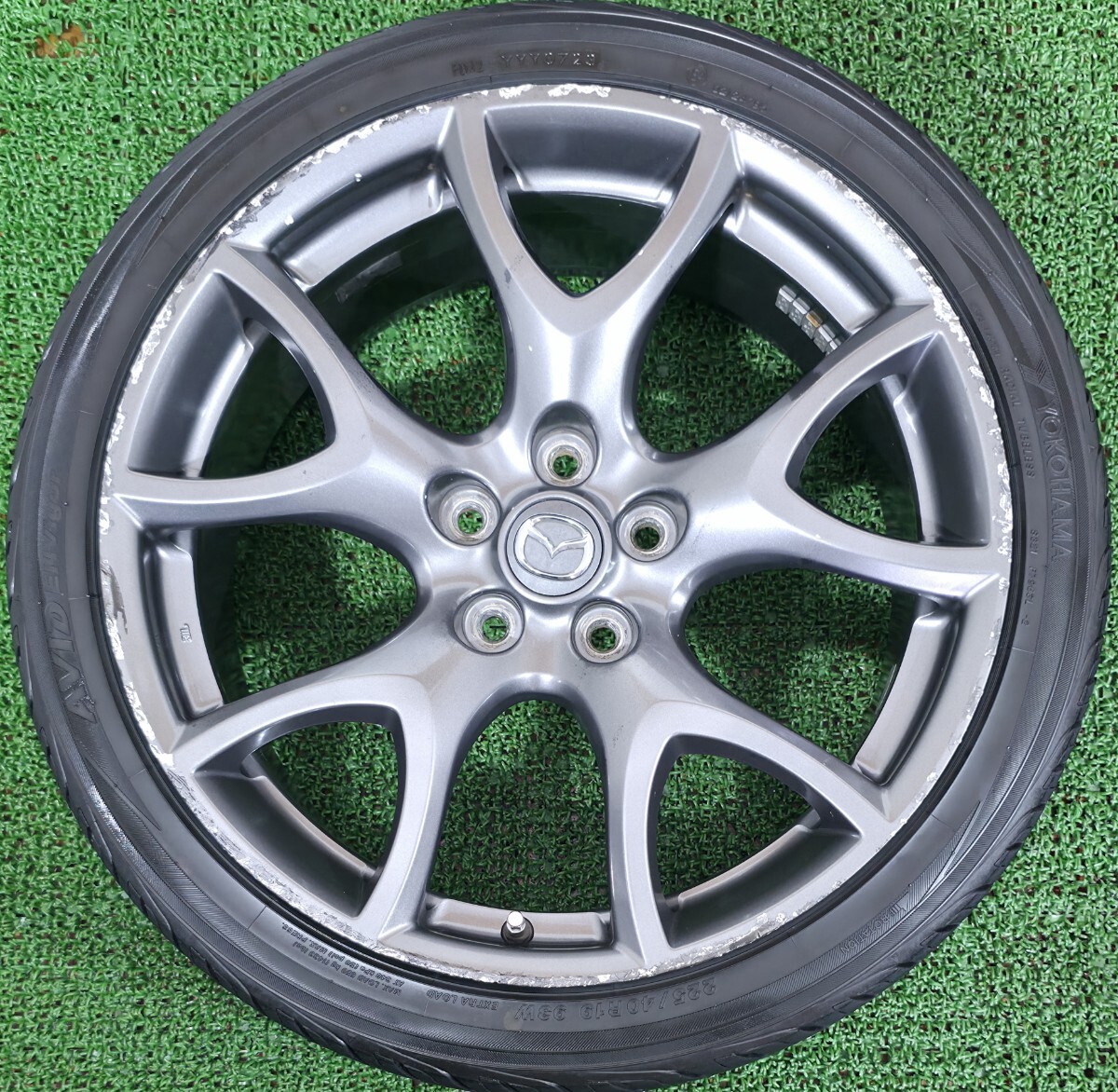 スピリットR純正 BBS RG503 鍛造 19インチ ホイール 希少 MAZDA マツダ RX-8 スピリットR 純正 BBS RG503 軽量 鍛造 19