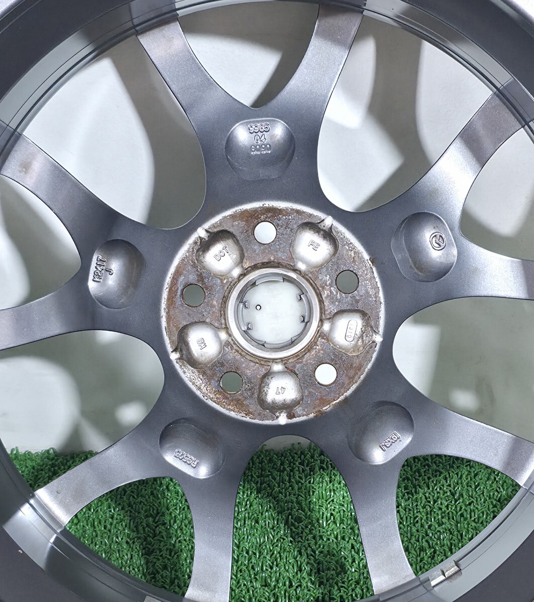 希少 MAZDA マツダ RX-8 スピリットR 純正 BBS RG503 軽量 鍛造 19