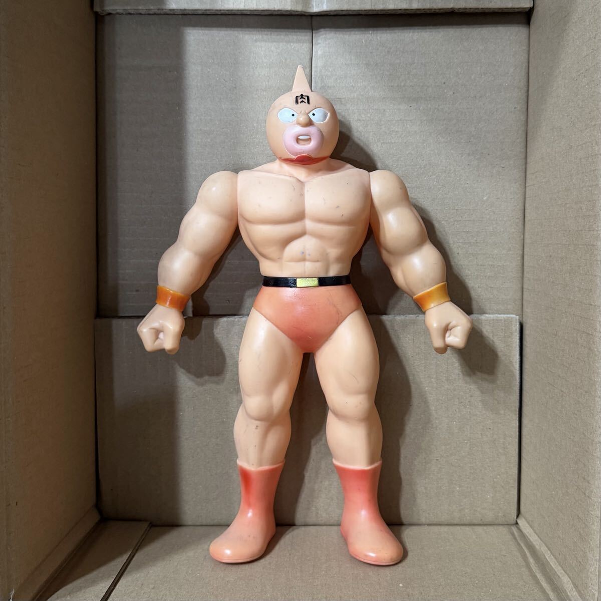 キン肉マン グレートマッスル キン肉マン 約15cm キン消し 当時物 キン肉マン ソフビ 人形 30cm キングマッスル グレートマッスル