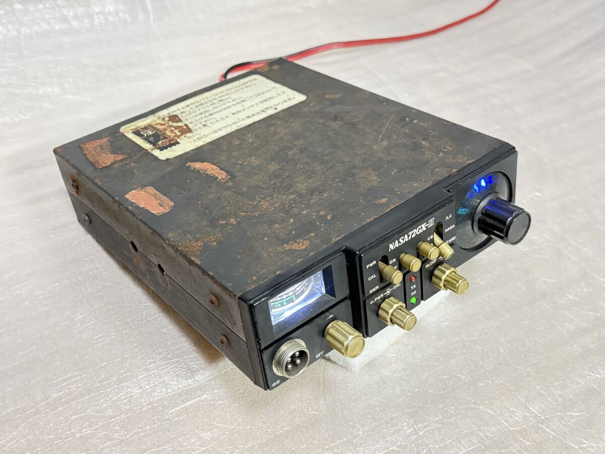 NASA72GX-Ⅱ 高音オーフナ912変調 動作品 CB無線 28MHz ナサ 無線機