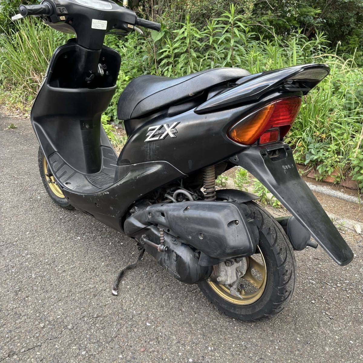 ライブディオ ZX仕様 AF34 不動車 レストアベース 部品取りに 2スト 黒