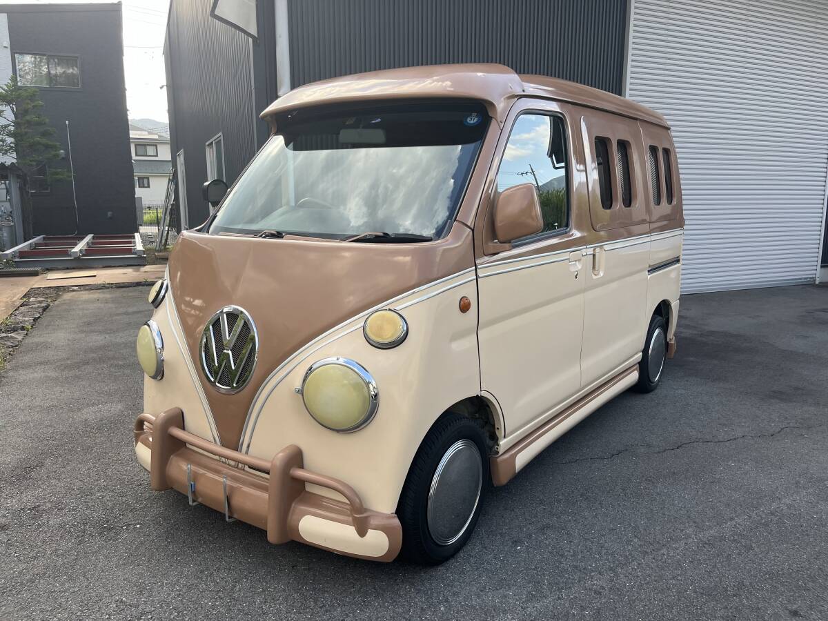 車 【希少】スバル サンバーバン ワーゲン仕様 フロントパネル