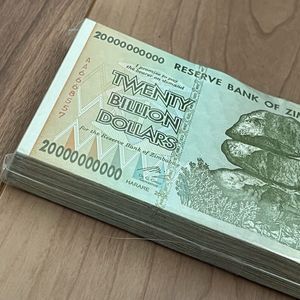 ジンバブエドル紙幣の値段と価格推移は？｜1件の売買データから