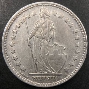 スイス コイン 1フランの値段と価格推移は？｜13件の売買データから