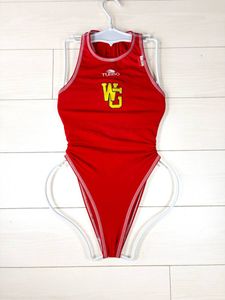 送料無料★新品★qswimwear 2020TOKYOモデル 競泳水着 水球水着 ウォーターポロ US30 日本S~Mサイズ相当 Swimsuits Women's Swimwear ダーバーズウォッチ １５０ｍ防水 中古品