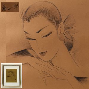 鶴田一郎 美人画の値段と価格推移は？｜25件の売買データから鶴田一郎