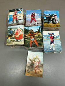昭和レトロ 秘密戦隊ゴレンジャー ミニカード 当時物 まとめ売り 当時