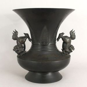 池坊 銅 花器のYahoo!オークション(旧ヤフオク!)の相場・価格を見る