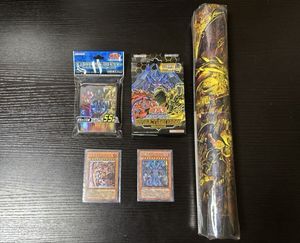 遊戯王 三幻魔 スリーブ 新品未開封 遊戯王 - 【未開封】混沌の三幻魔