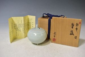 ★人気作家！『八』・『深見 陶治』作！青磁鉢！共箱/共布/栞付！★ 深見陶治の値段と価格推移は？｜6件の売買データから深見陶治の価値が