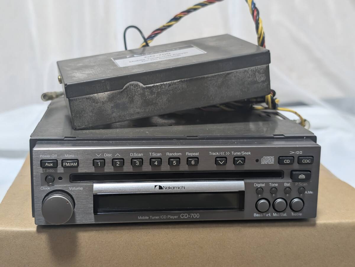 ナカミチ cd-700の値段と価格推移は？｜3件の売買データからナカミチ
