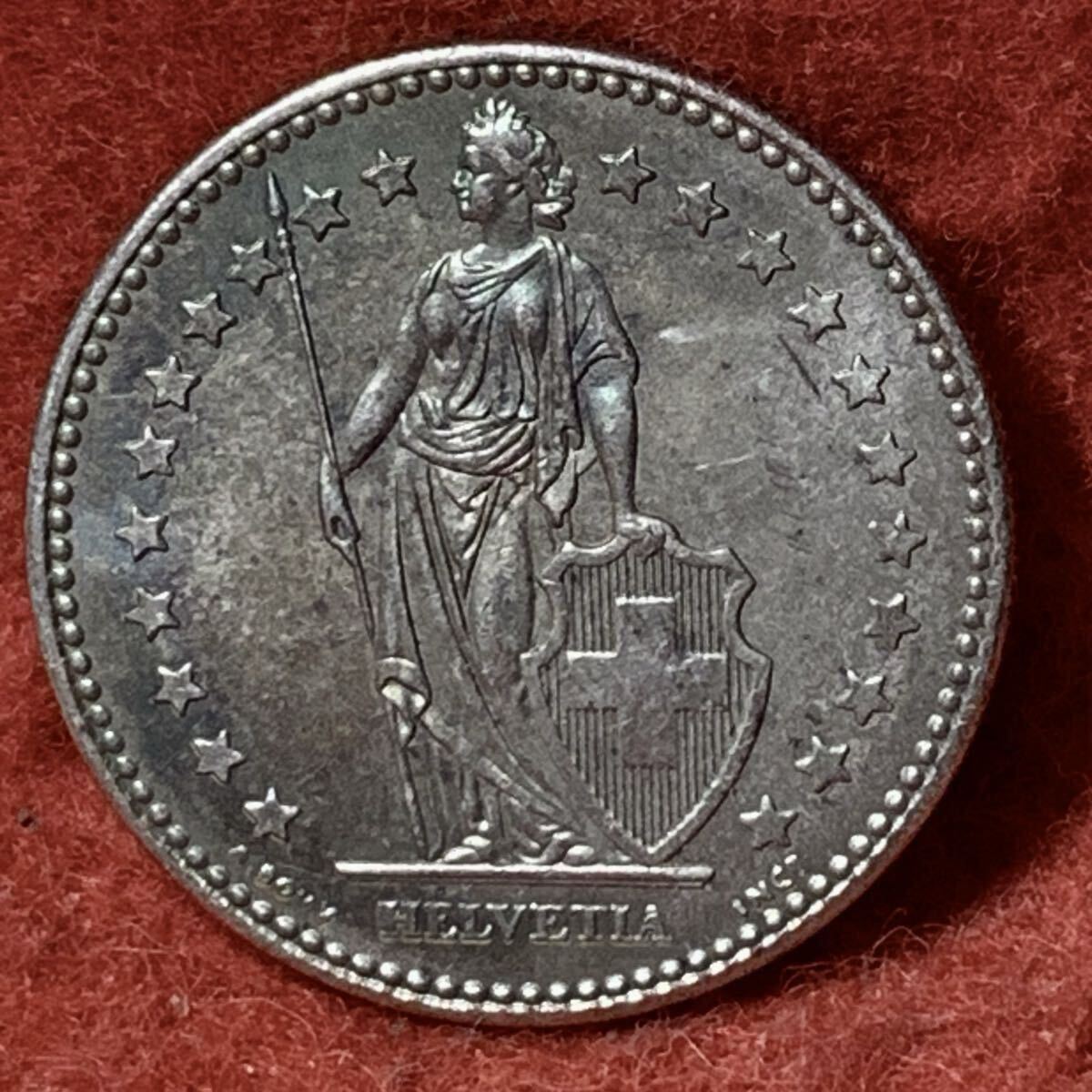 2フラン銀貨の値段と価格推移は？｜23件の売買データから2フラン銀貨の