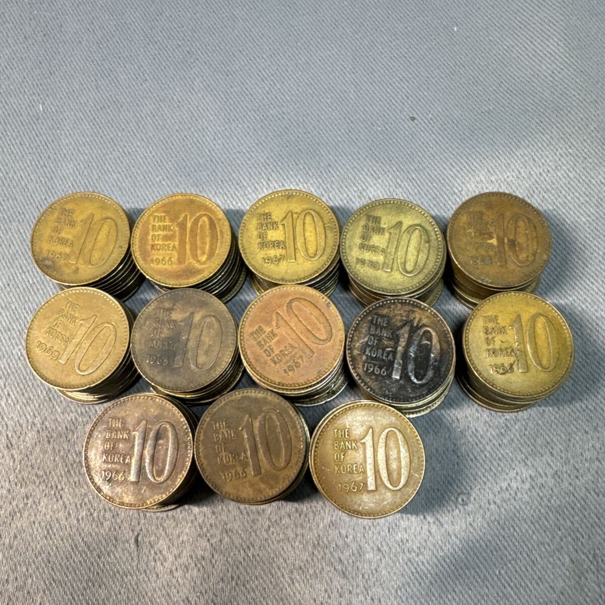 韓国旧10ウォン硬貨の値段と価格推移は？｜3件の売買データから韓国旧