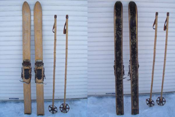 レトロ 山スキー板 竹ストック 秀岳荘 札幌 毛皮付 板 売買されたオークション情報 Yahooの商品情報をアーカイブ公開 オークファン Aucfan Com