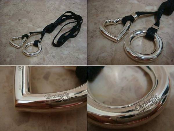 本物クリストフル【christofle】925トップ チョーカー☆(シルバー  