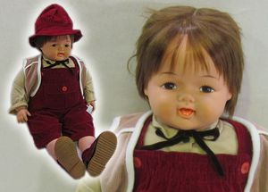 昭和レトロ 抱き人形 ベビー人形 子供 オオイケ ミリオンベビー