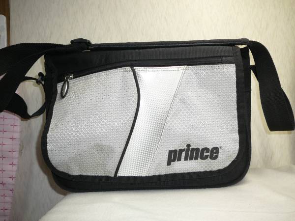 ★プリンス☆ショルダーバッグ☆シルバー＊黒_1
