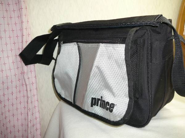 ★プリンス☆ショルダーバッグ☆シルバー＊黒_3