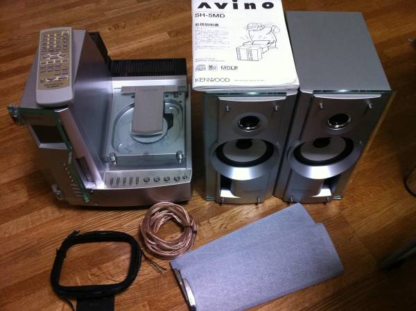 KENWOOD ケンウッド AVINO ステレオミニコンポ SH-5MD(MDコンポ)｜売買