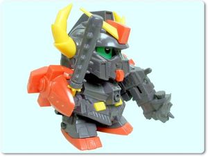 ★☆バンダイ 元祖SDガンダム 武者斉胡 組立済 ジャンク☆★_1