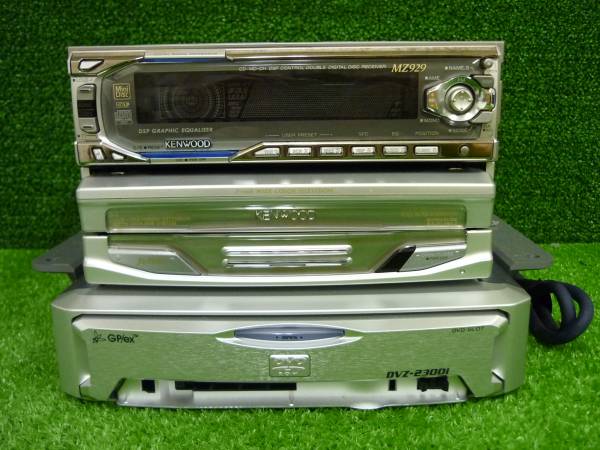 ♪2067 KENWOOD DVDナビ（ROM入）MD DVZ-2300i/fz-7000/MZ929(DVDナビ