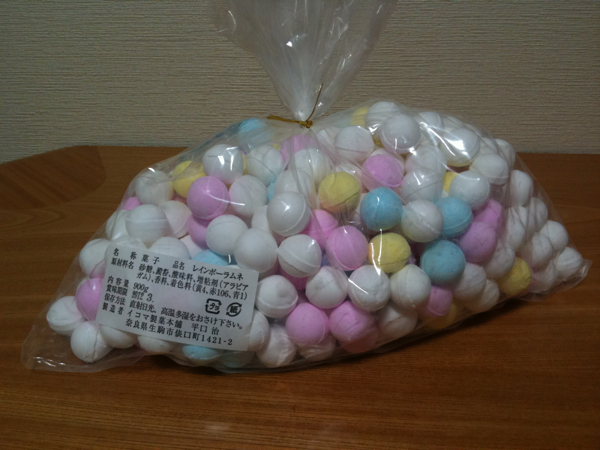 レインボーラムネ入手困難 生駒製菓 幻のラムネ 美味しいラムネ_1