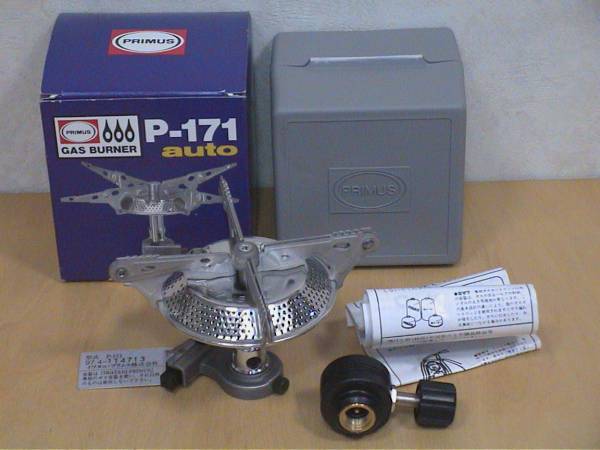 新品、未使用品】プリムス P-171 auto シングルバーナー PRIMUS