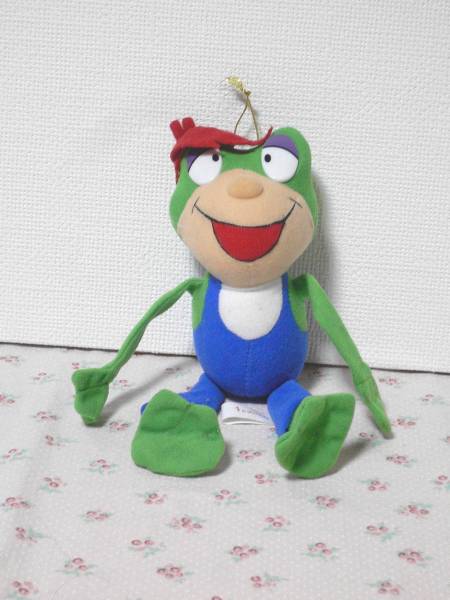 ◇《タツノコプロ》けろっこデメタン ぬいぐるみ◇カエルかえる