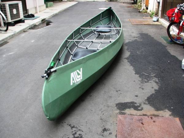 アリー 611 フォールディングカナディアンカヌー パドル付！ (カヌー  