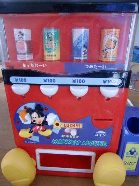 ミッキーマウス コミカル自動販売機 電池付 送600 その他 売買されたオークション情報 Yahooの商品情報をアーカイブ公開 オークファン Aucfan Com
