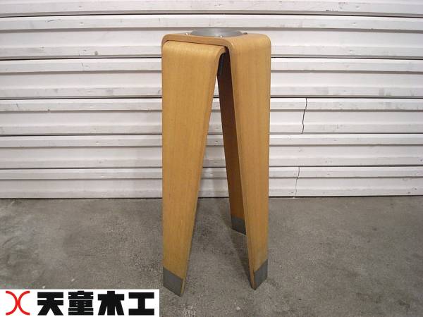 ◇希少天童木工 丹下健三デザイン灰皿/tendoアッシュトレイ花台(灰皿