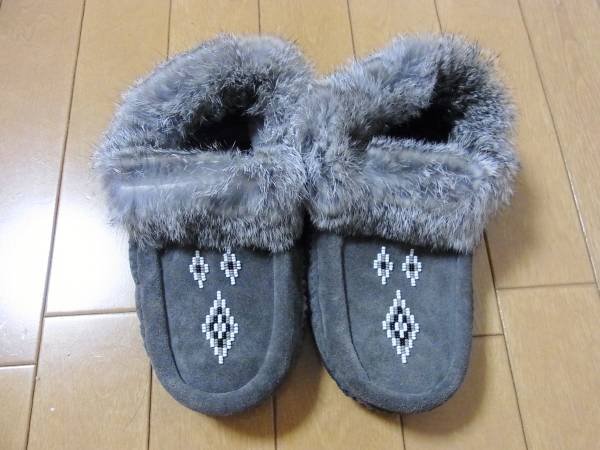 Manit Bahモカシンシューズ】ミネトンカアミモック(23.0cm)｜売買され 