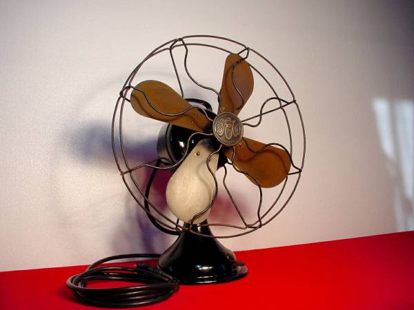 ☆芝浦製作所 大正時代 アンティーク扇風機 レストア済☆(扇風機