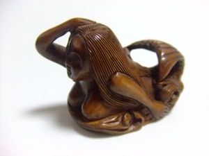 人魚 根付 根付 人魚のYahoo!オークション(旧ヤフオク!)の相場・価格を見る