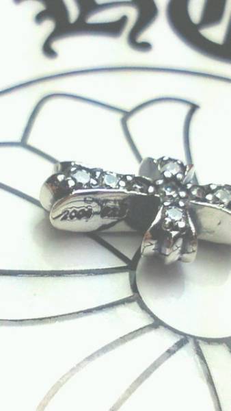 正規　クロムハーツ　ベビーファットクロスw16ダイヤ_2