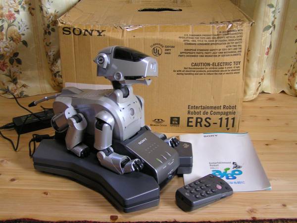 SONY　AIBO　アイボ　ERS-111　シルバー　ジャンク_1