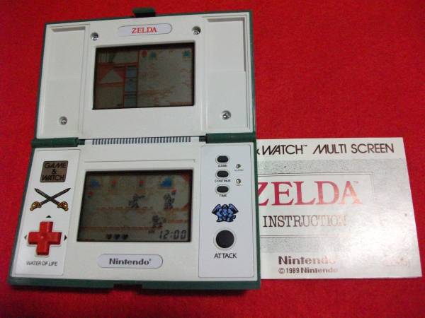 ☆任天堂ゲームウォッチ ZELDA ゼルダ ZL-65 希少品☆(ゲームウォッチ 