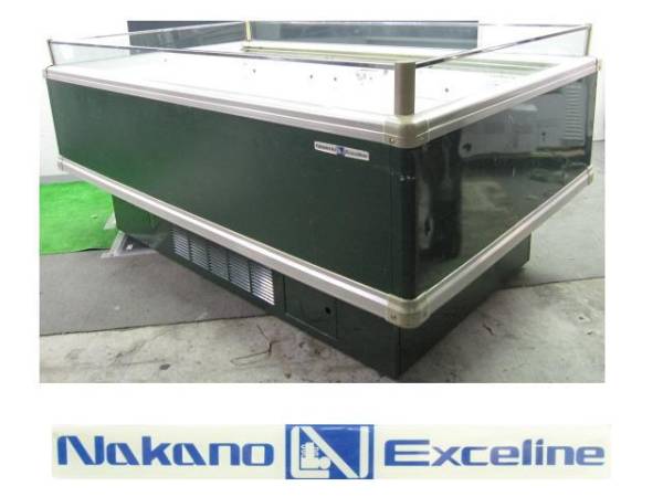 K128□中野冷機 オープン平型冷凍冷蔵ショーケース BIFM-106H□(冷蔵