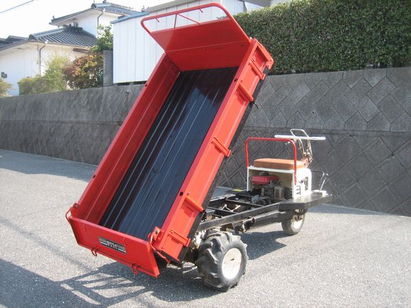 チクスイ GH-203 運搬車 油圧 ダンプ トップカー 筑水 クローラ(運搬車 