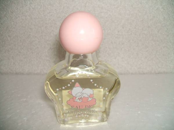 1976 年　キキララ　オーデコロン　香水25ml SANRIO サンリオ　希少 ☆キキララ 昭和 レトロ 香水 オーデコロン 1976(リトルツインスターズ
