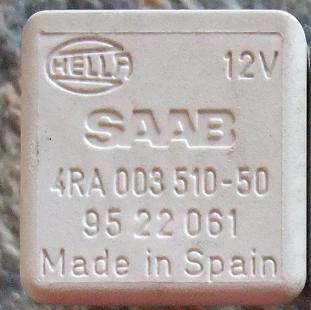 HELIOS スバル ステラ RN1 電動 ファン リレー 4ピン 12V 25A 93サーブ