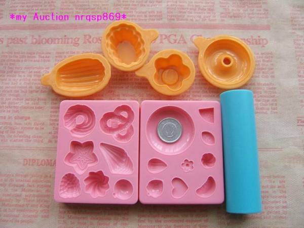 新品★可愛いデコスイーツが２０個造れちゃうよ!!立体型(型枠)★_1