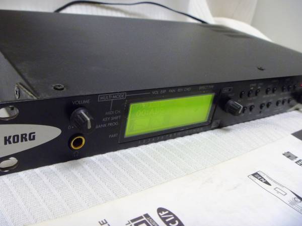 中古 コルグ KORG N1R 取説付き MIDI 音源モジュール(音源モジュール 