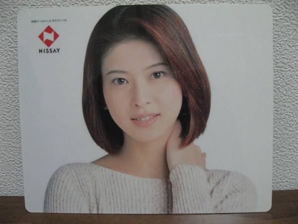 当時物 森高千里 等身大 非売品 パネル ニッセイ 日本生命 NISSAY