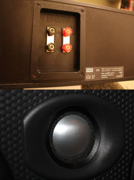 (美品)B&W センタースピーカーCC6 Bowers & Wilkins B&W CC6 センタースピーカー｜Yahoo!フリマ（旧