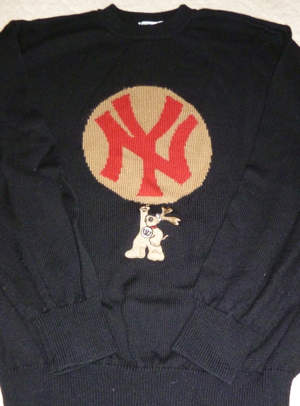 新品　ミエコウエサコ　ニューヨークヤンキース　コラボセーター_1