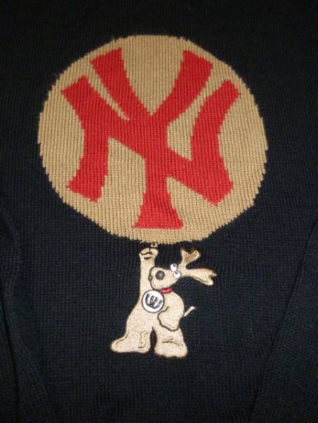 新品　ミエコウエサコ　ニューヨークヤンキース　コラボセーター_2