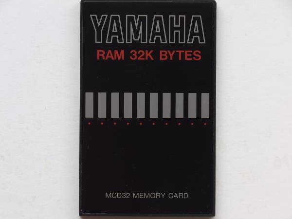 貴重 YAMAHA MCD32 メモリーカード 32K YAMAHA EOS YAMAHA MCD32 32K