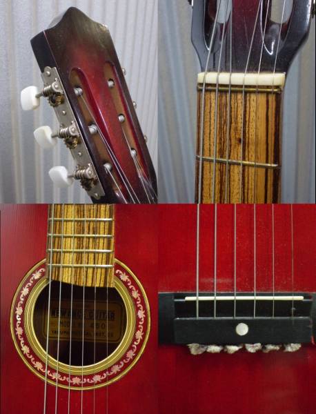幻の逸品 60's YASUMA newance guitar silver deluxe №.450(本体